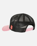 Casquette Von Dutch Broderie Oeil - Blanc/Rose/Noir
