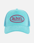 Casquette Vondutch - Turquoise/Rouge