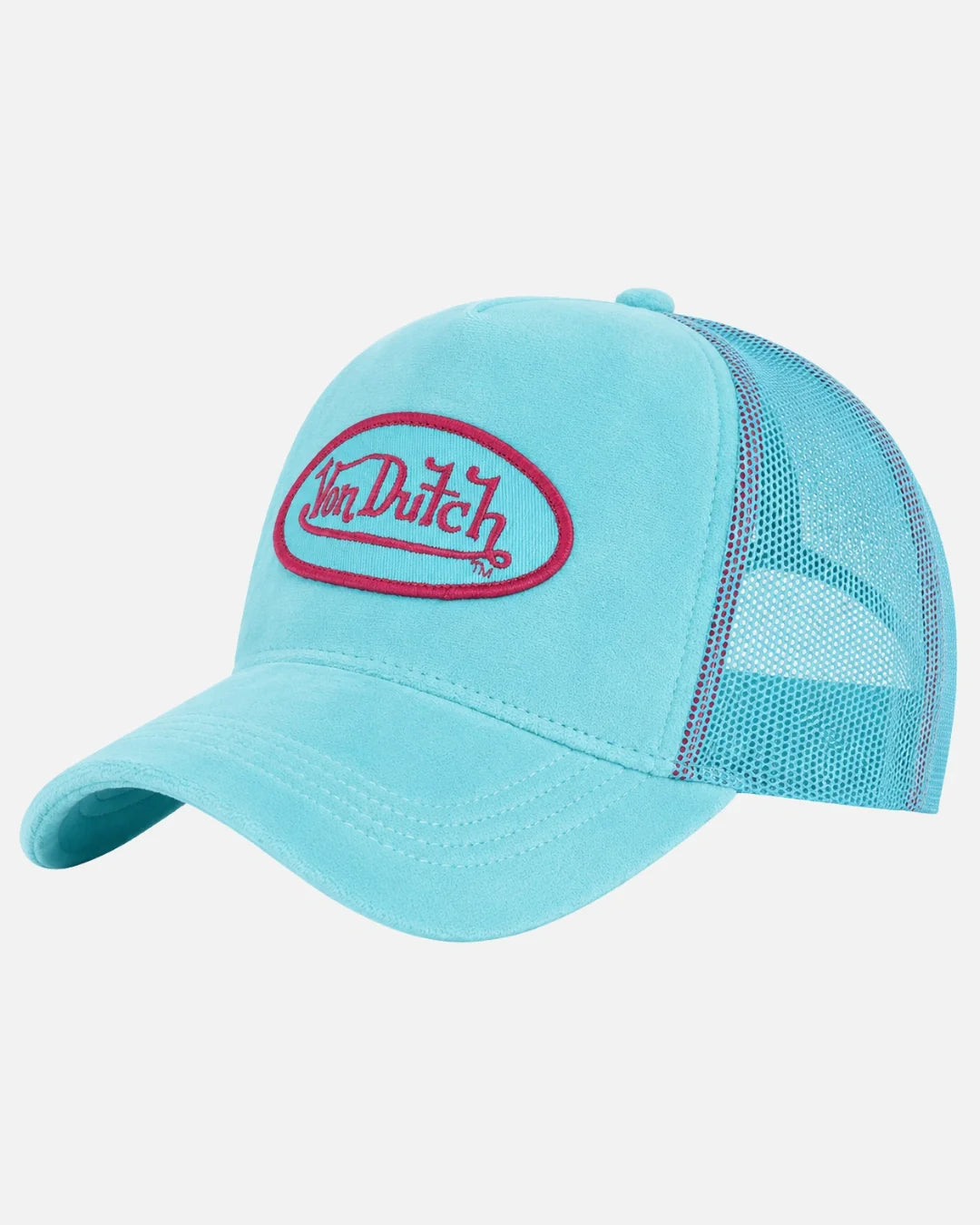 Casquette Vondutch - Turquoise/Rouge