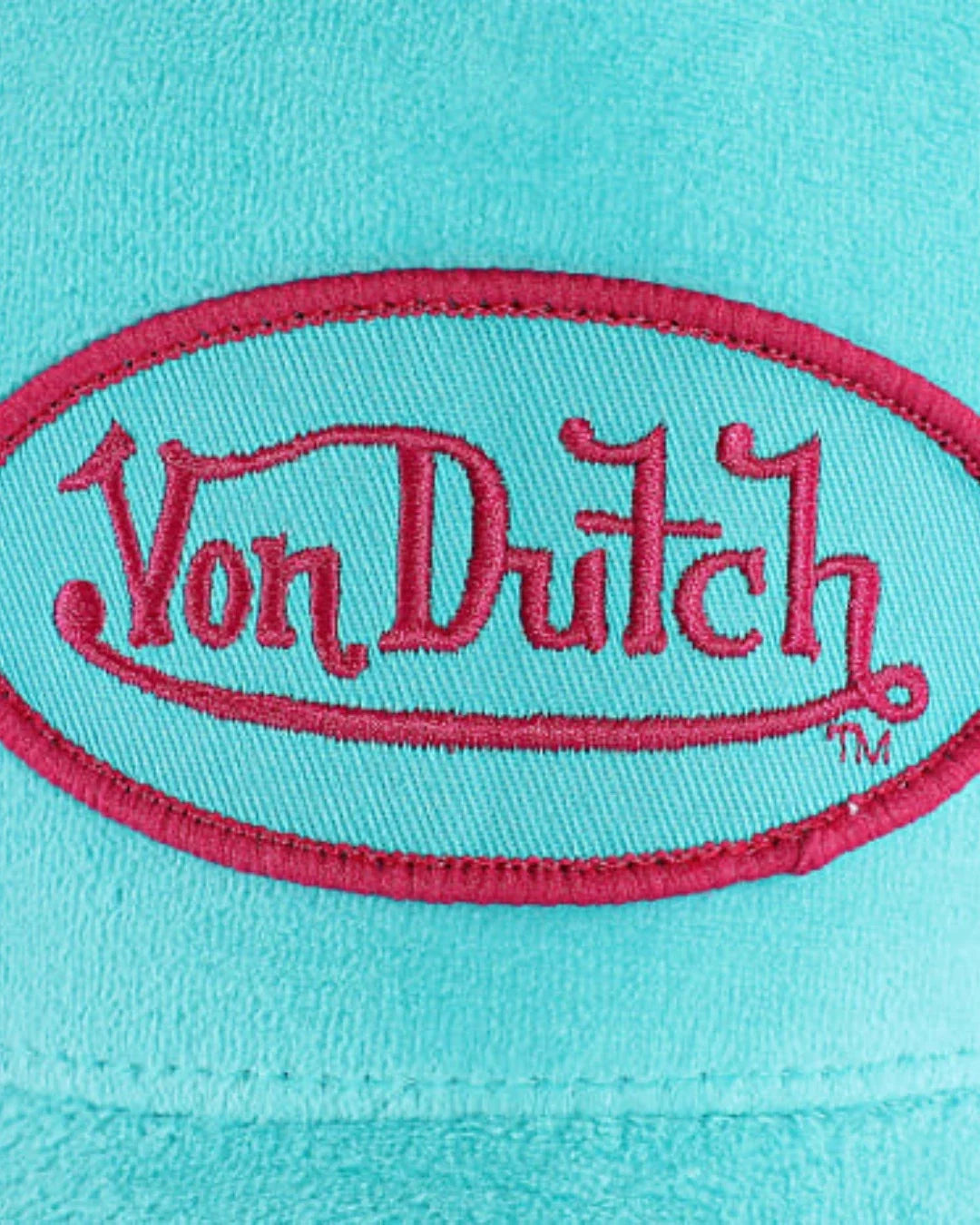 Casquette Vondutch - Turquoise/Rouge