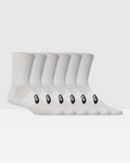 Pack Chaussettes Asics Crew AEG 6 - Blanches