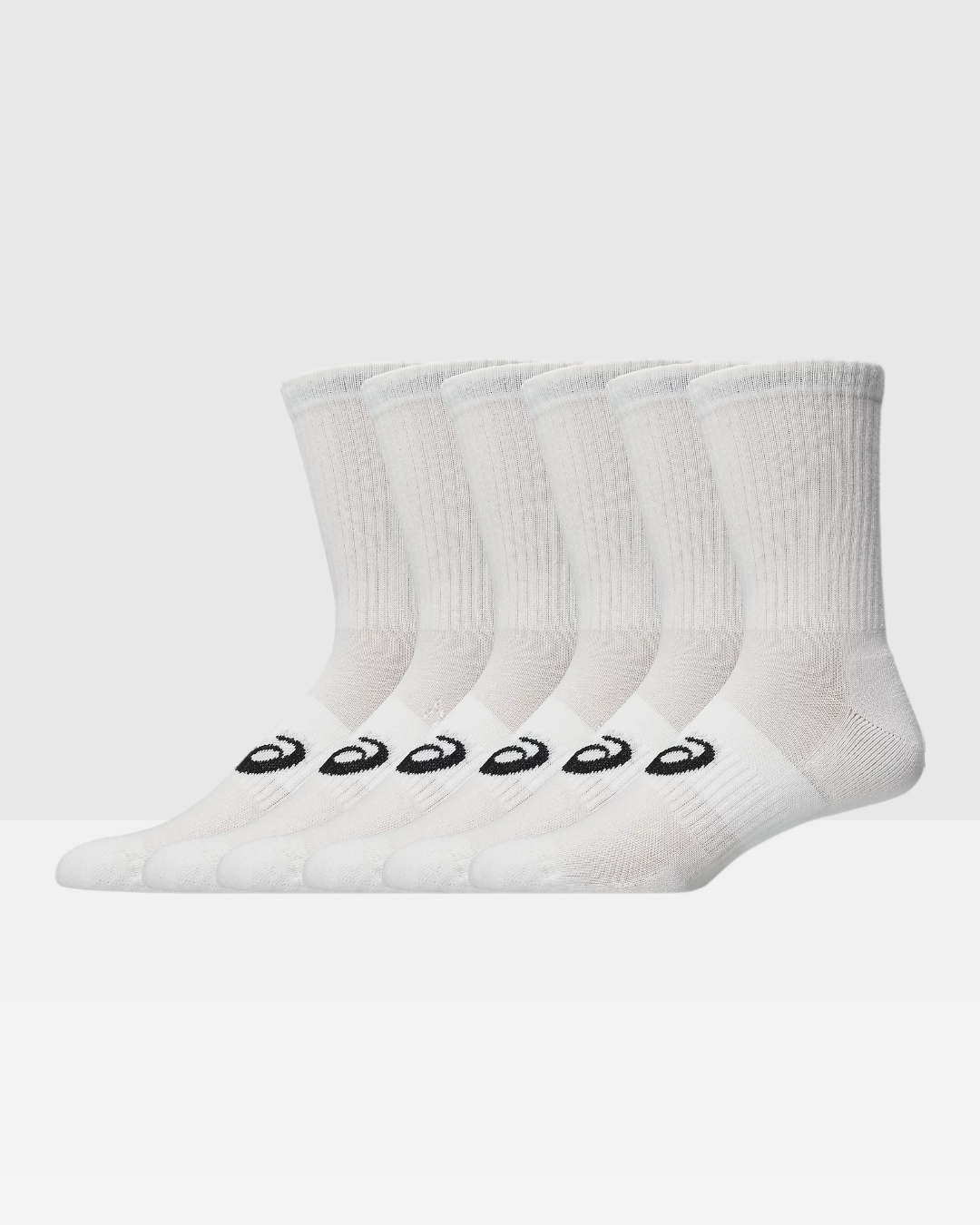 Pack Chaussettes Asics Crew AEG 6 - Blanches