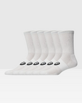 Pack Chaussettes Asics Crew AEG 6 - Blanches