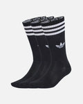 Chaussettes Adidas (3 paires) - Noir/Blanc