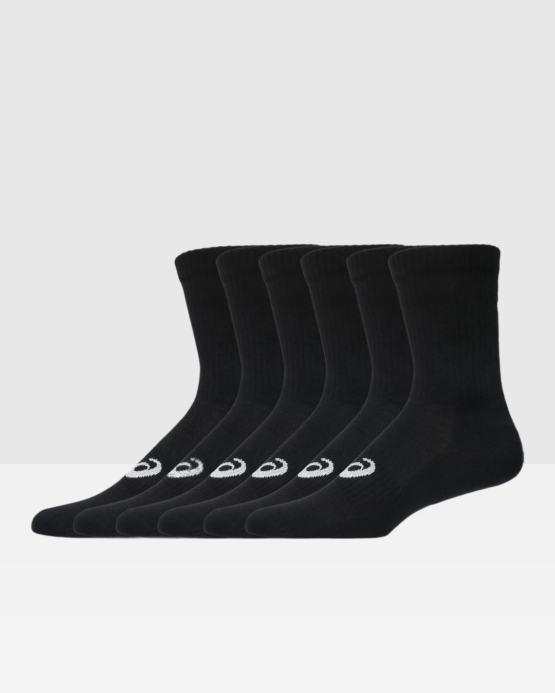Pack Chaussettes Asics Crew AEG 6 - Noires