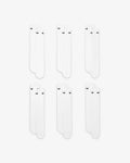 Pack de 6 paires de chaussettes Nike - Blanc