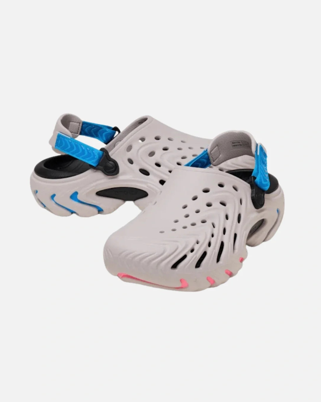 Crocs Echo Clogs II - Gris/Bleu/Rose