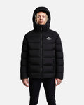 Doudoune avec cagoule intégrée Helvetica Sniper - Noir