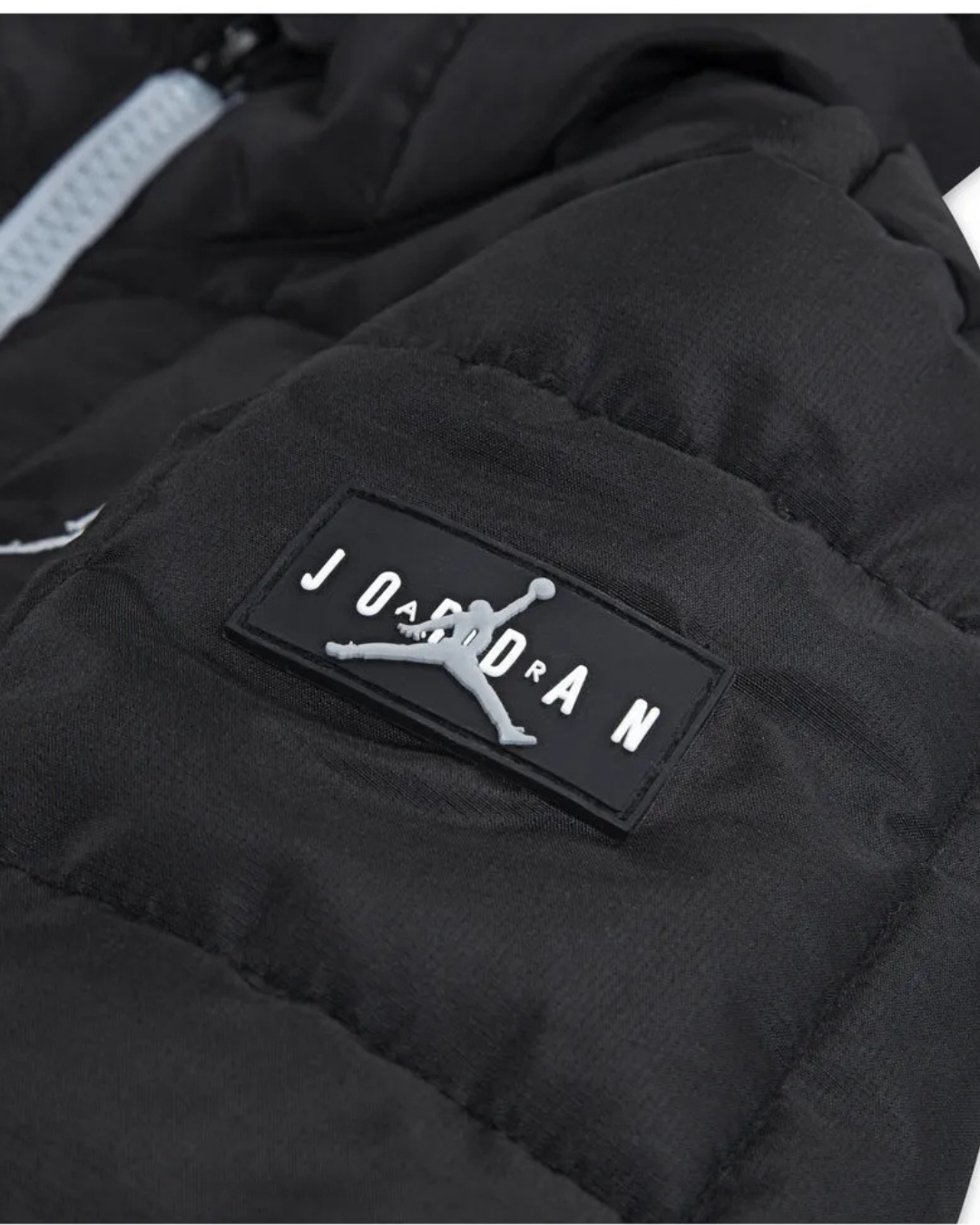 Doudoune à capuche Jordan Essential Midweight PUFFER Enfant - Noir