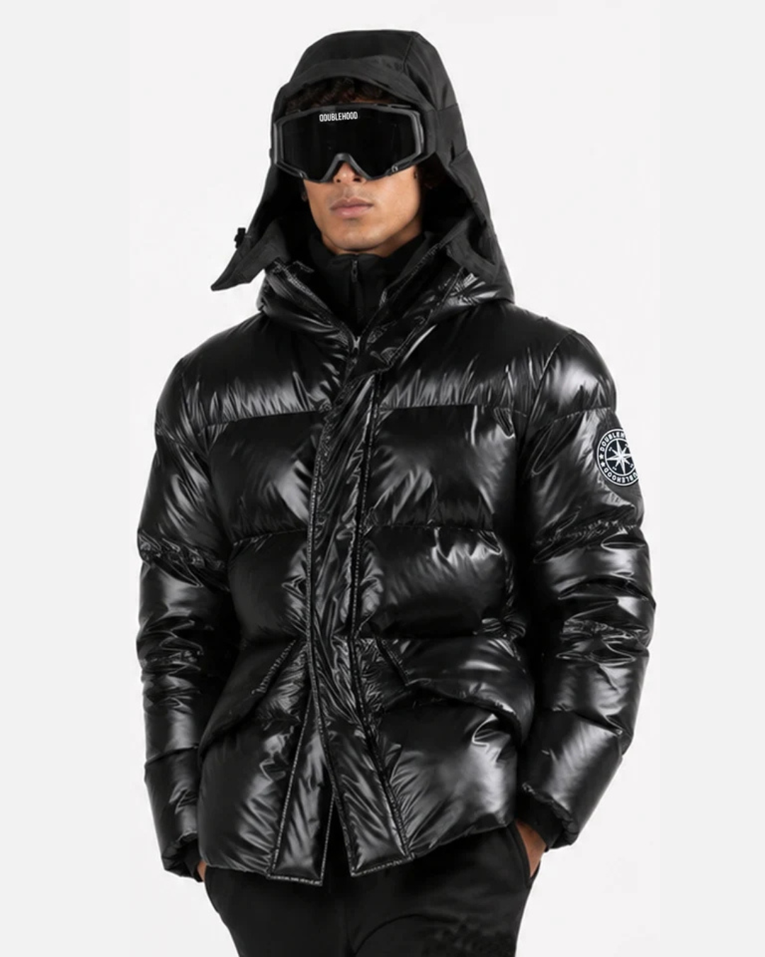 Doudoune DoubleHood DELTA 01 - Noir