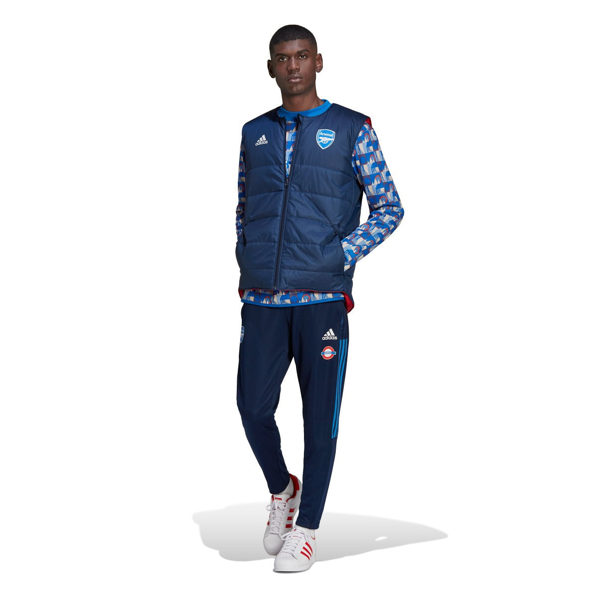 Doudoune sans manches Arsenal x TFL  2022 - Bleu