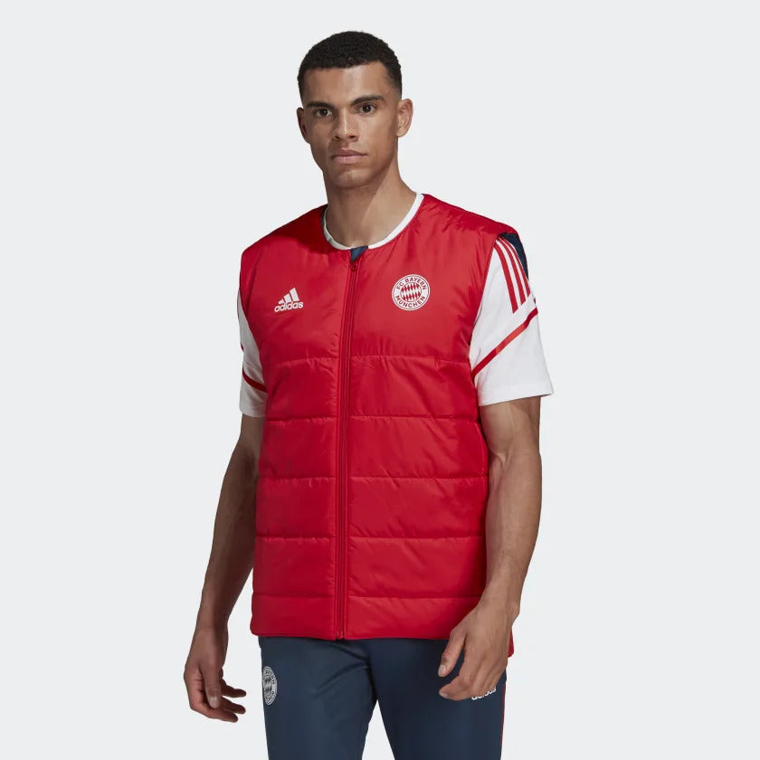Doudoune sans manches Bayern Munich - Bleu/Rouge