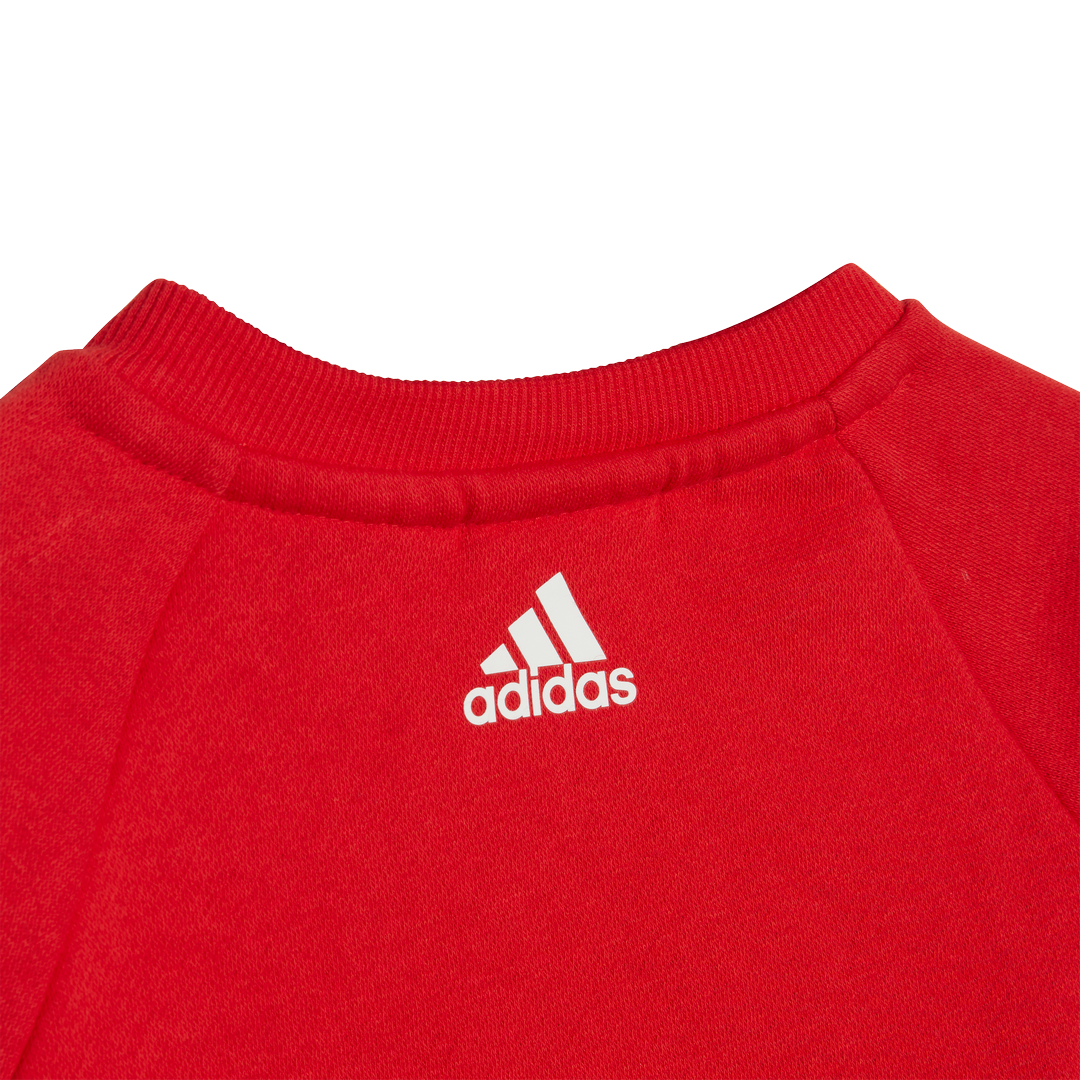 Ensemble Adidas Essentials Bébé - Rouge/Gris