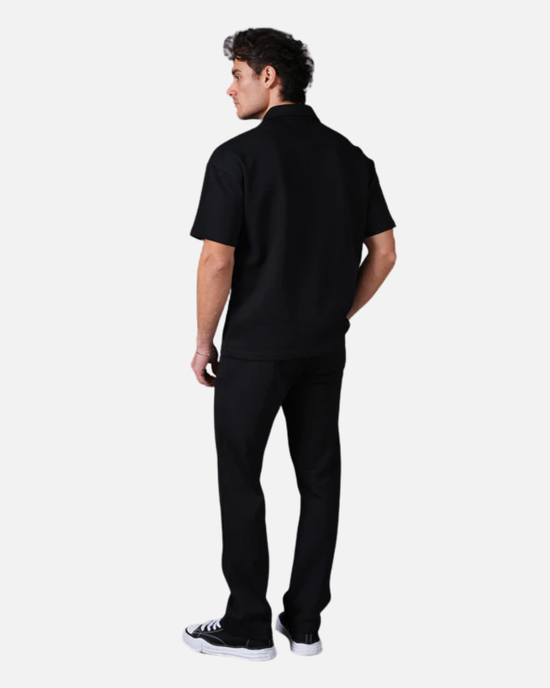 Ensemble Pantalon et Polo - Noir
