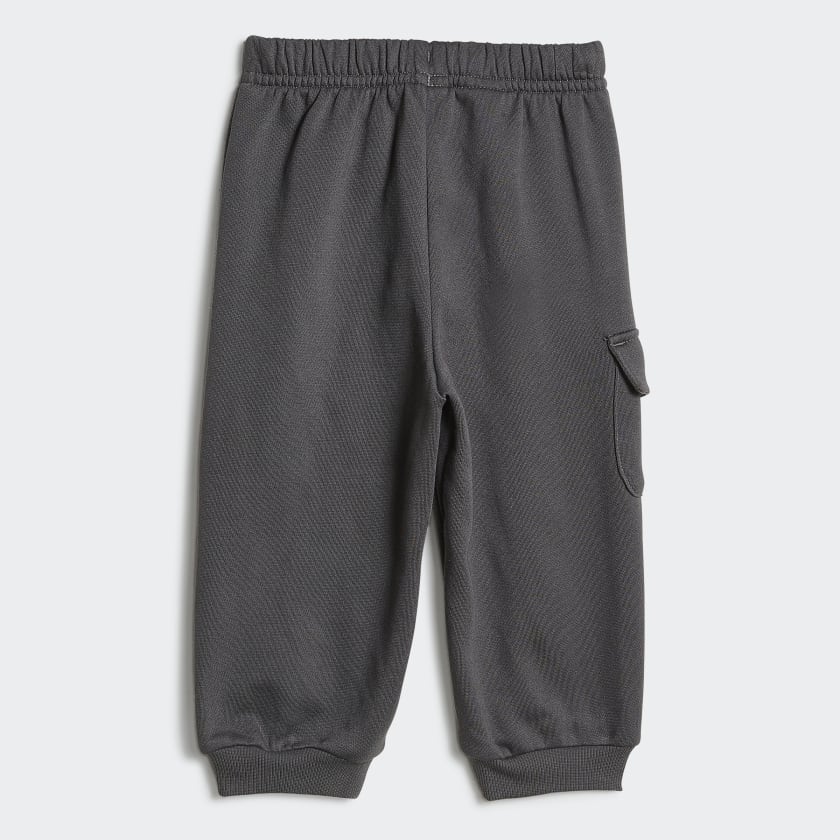 Ensemble Survêtement Adidas Bébé - Rouge/Blanc/Gris