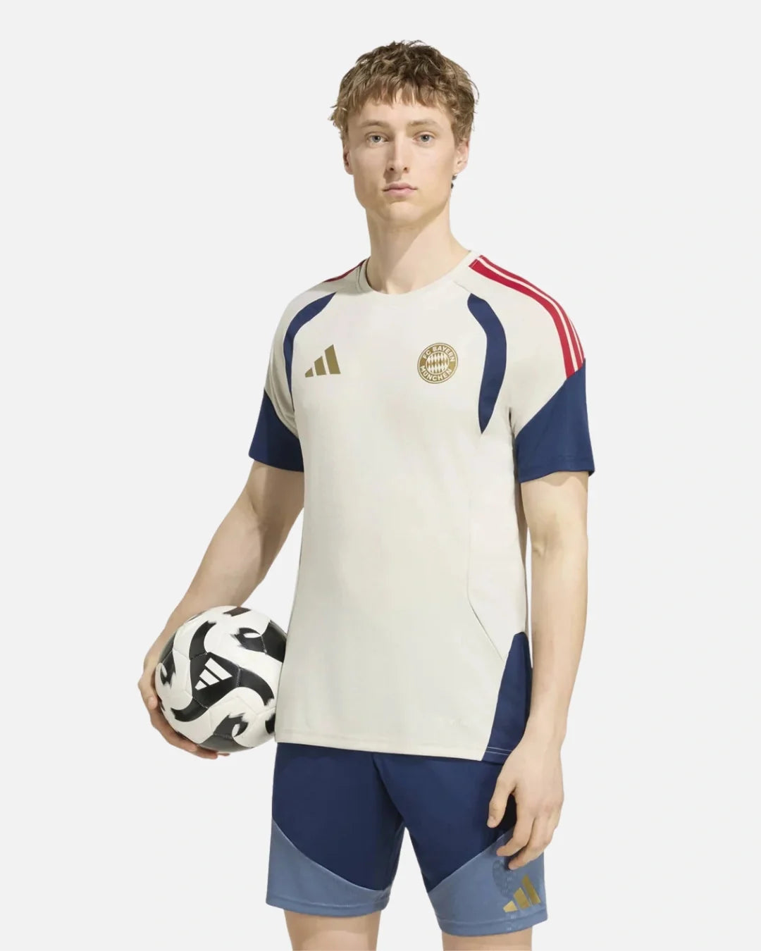 Maillot d'entraînement FC Bayern Munich 2026/2027 - Beige/Bleu/Rouge