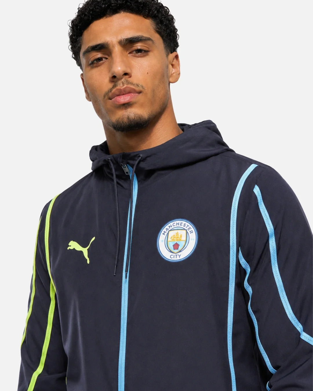 Veste de survêtement Manchester City 2024/2025 - Bleu