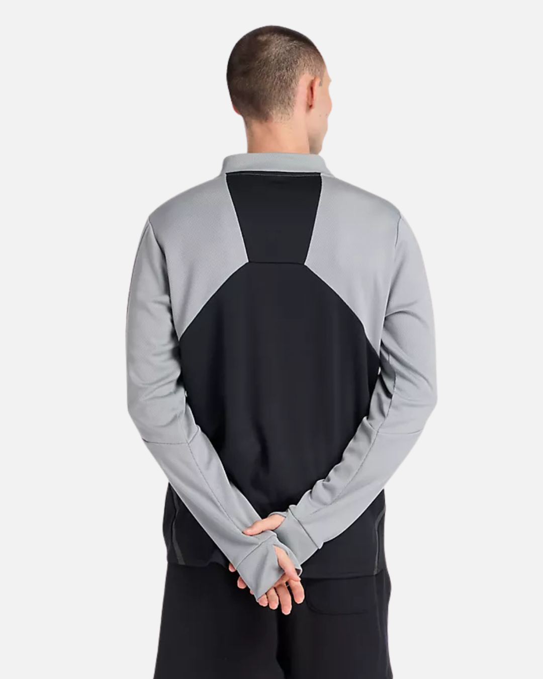 Haut 1/4 zip New Balance Utility Knit - Noir/Gris