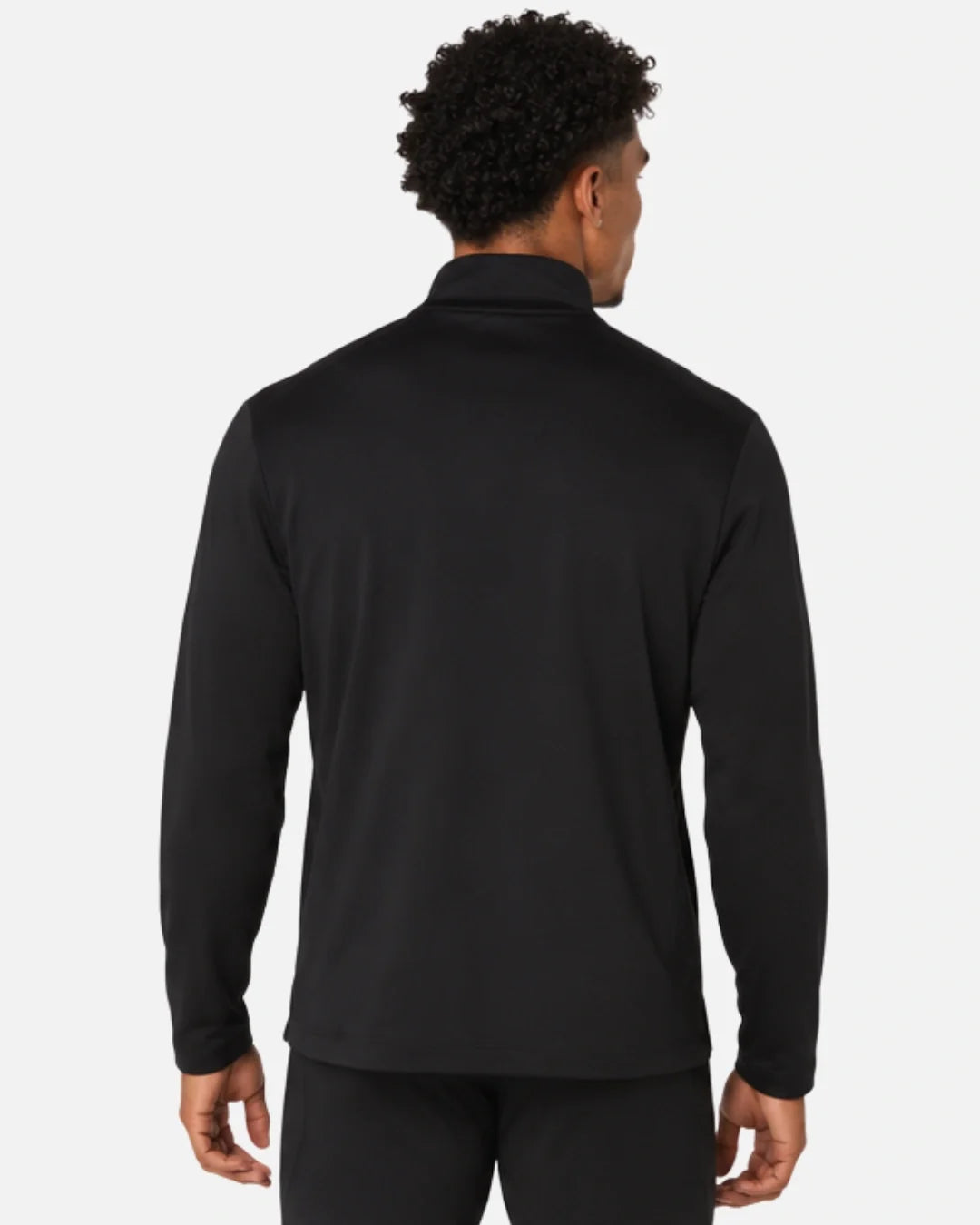 Haut Asics CORE LS 1/2 ZIP WINTER - Noir
