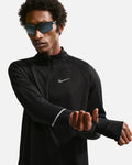 Haut de running à demi-zip Nike Miler Dri-FIT - Noir