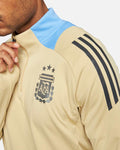 Haut d'entrainement Argentine - Beige/Bleu
