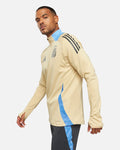 Haut d'entrainement Argentine - Beige/Bleu