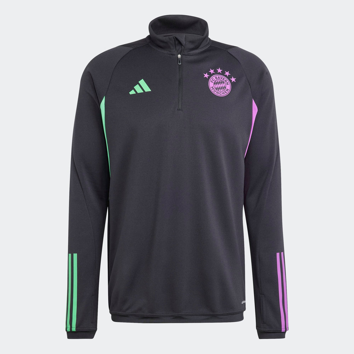 Haut d'entrainement Bayern Munich - Noir/Violet/Vert