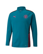 Haut d'entrainement Manchester City - Bleu/Noir