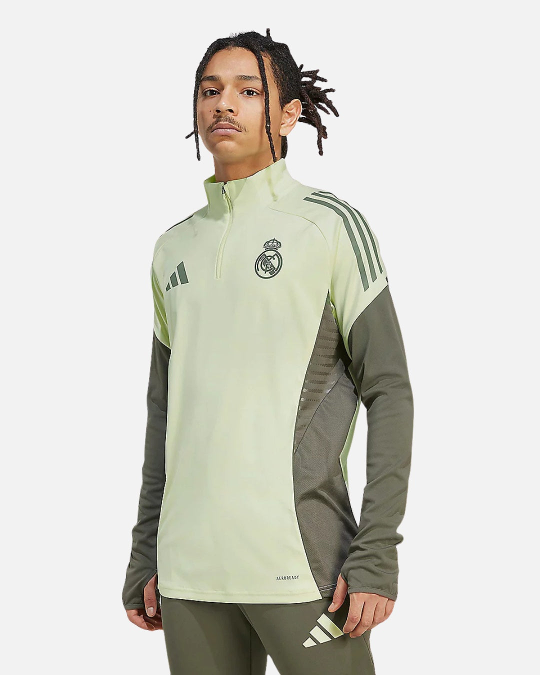 Haut d'entraînement Real Madrid 2025/2026 - Vert