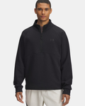 Haut Under Armour 1/2 zip Unstoppable Fleece - Noir