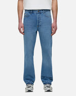 Jean ADJ Gusset Panel Straight Fit - Bleu