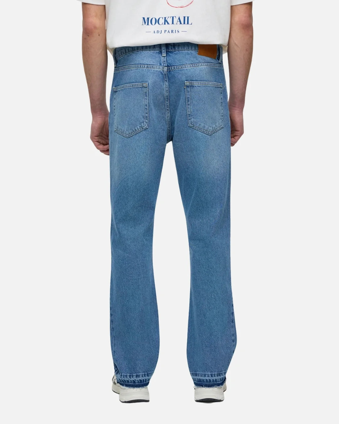 Jean ADJ Gusset Panel Straight Fit - Bleu