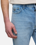 Jean ADJ Gusset Panel Straight Fit - Bleu Clair
