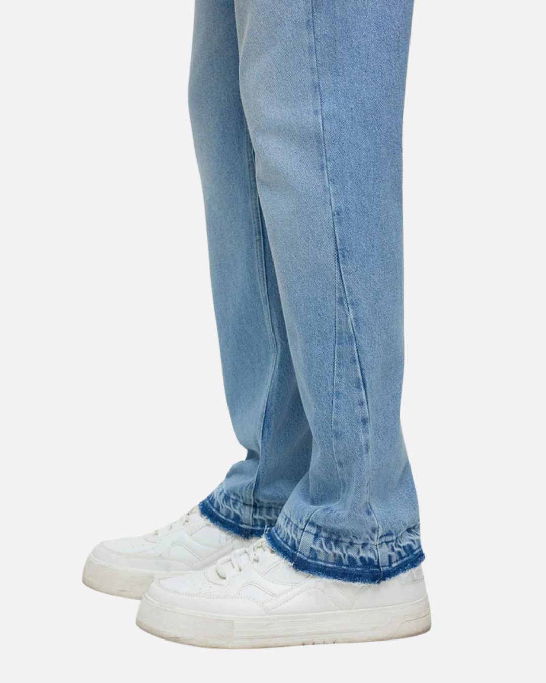 Jean ADJ Gusset Panel Straight Fit - Bleu Clair