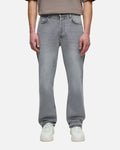 Jean ADJ Gusset Panel Straight Fit - Gris