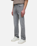 Jean ADJ Gusset Panel Straight Fit - Gris