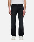 Jean ADJ Gusset Panel Straight Fit - Noir