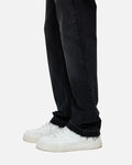 Jean ADJ Gusset Panel Straight Fit - Noir