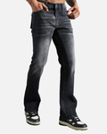 Jeans Flare Fit Ikao - Noir