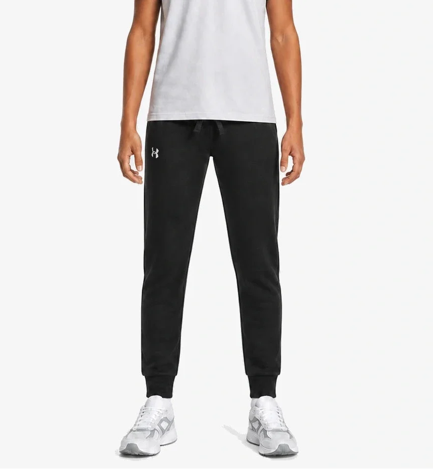 Pantalon Under Armour Running Rival Fleece Junior - Noir