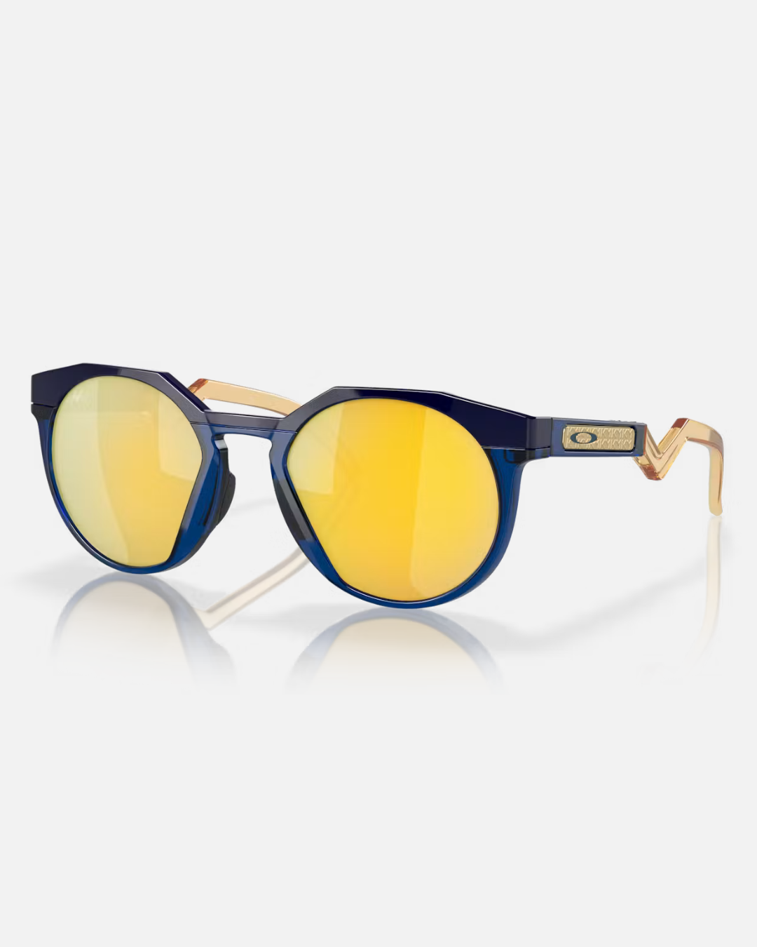 Lunettes Oakley HSTN - Bleu/Jaune/Doré