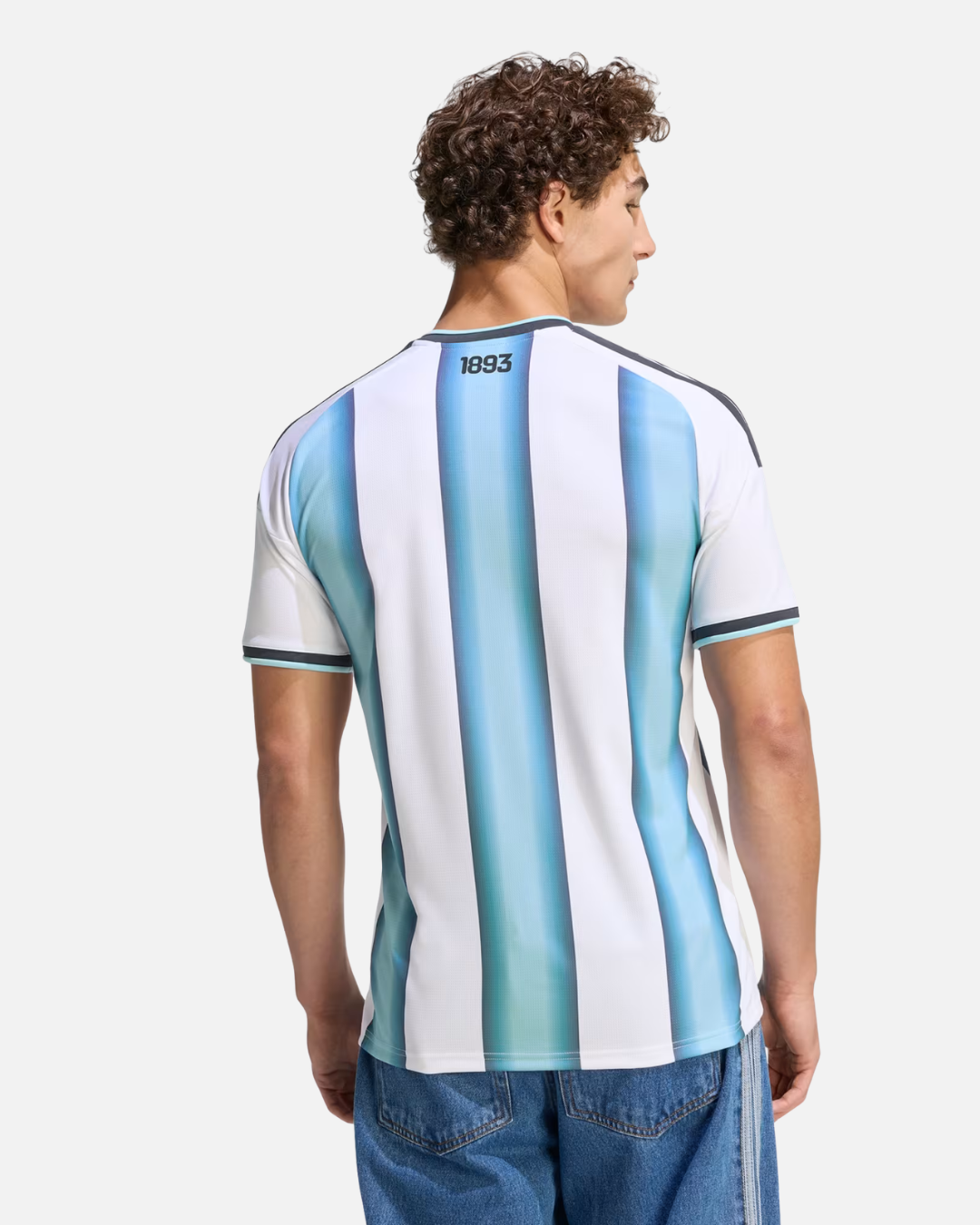 Maillot Domicile Argentine Coupe du Monde 2026 - Blanc/Bleu