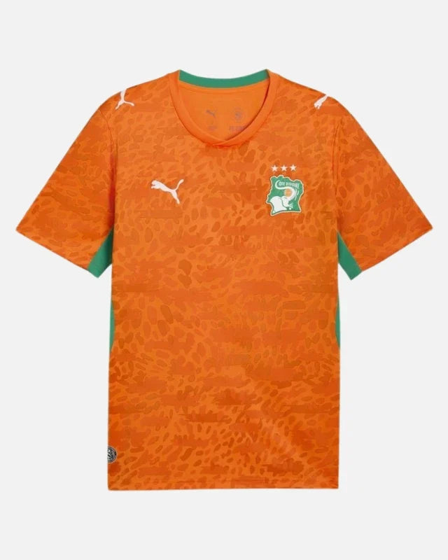 Maillot Domicile Côte D'Ivoire Coupe du Monde 2026 - Orange