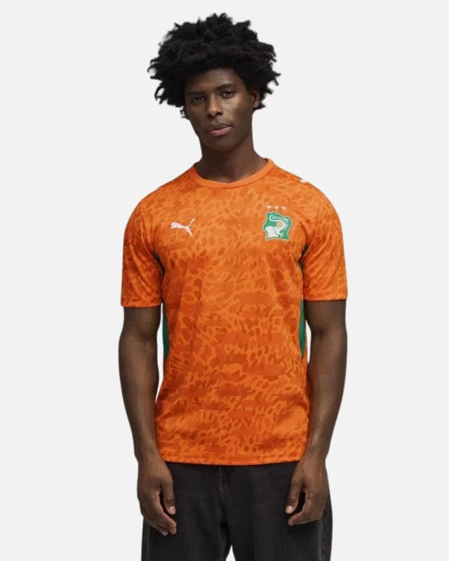 Maillot Domicile Côte D'Ivoire Coupe du Monde 2026 - Orange