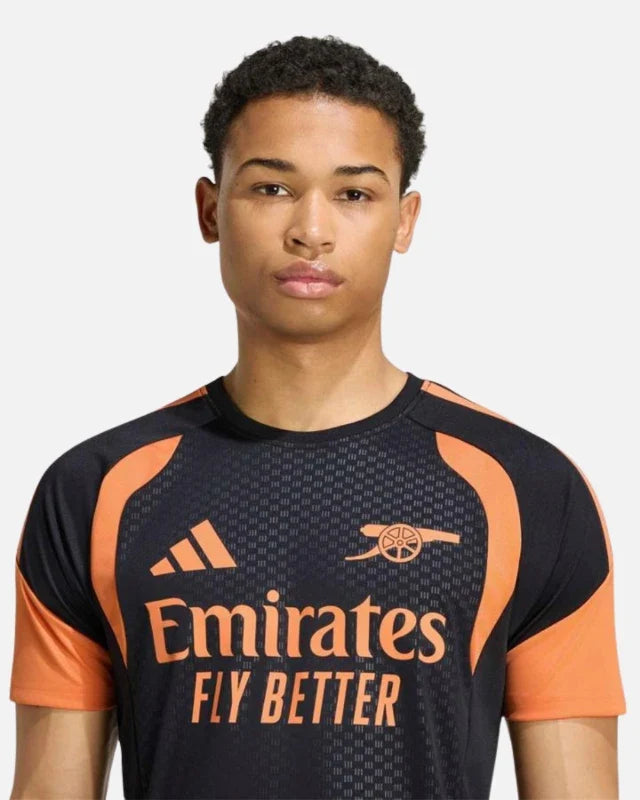 Maillot d'entraînement Arsenal 2026/2027 - Noir/Orange