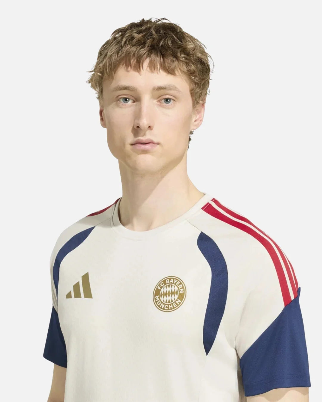 Maillot d'entraînement FC Bayern Munich 2026/2027 - Beige/Bleu/Rouge