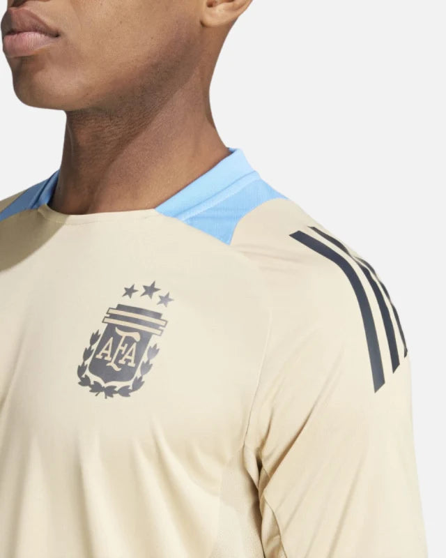 Maillot d'entrainement Argentine - Beige/Bleu