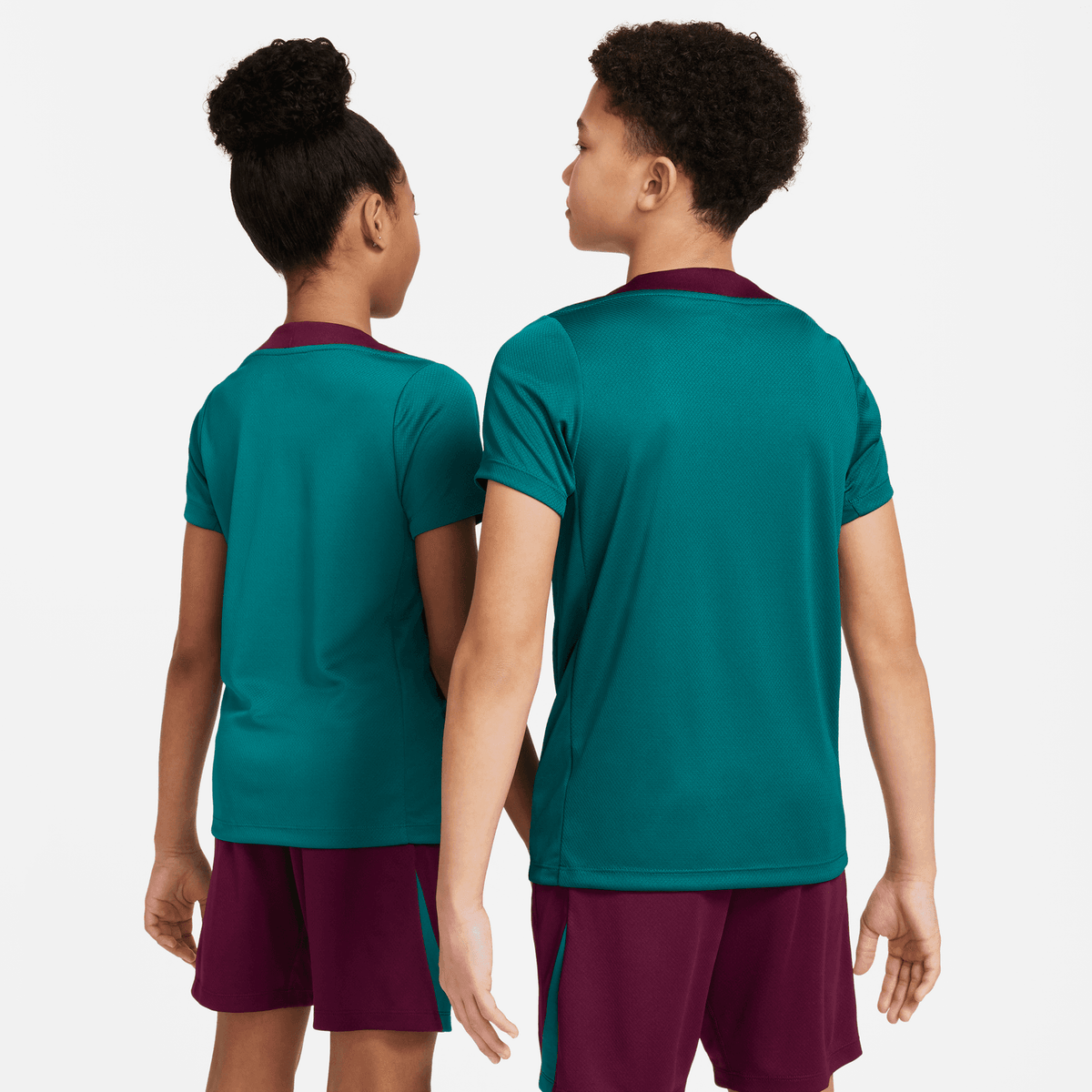 Maillot d'entrainement PSG Junior - Vert/Bordeaux