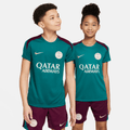 Maillot d'entrainement PSG Junior - Vert/Bordeaux