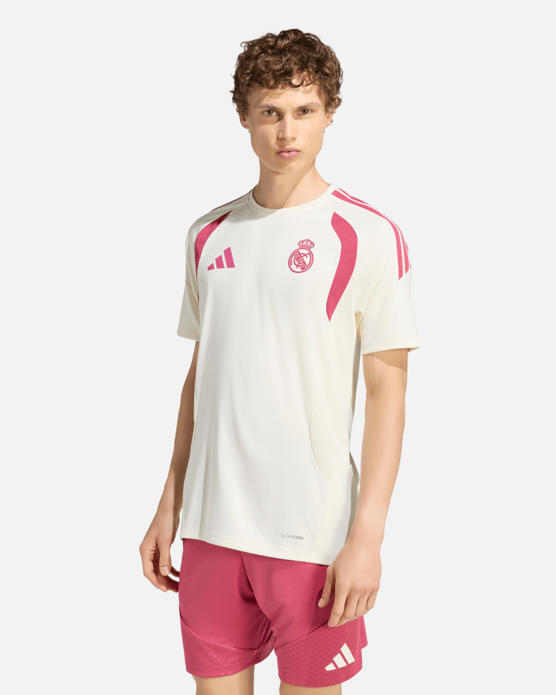 Maillot d'entrainement Real Madrid 2026/2027 - Beige/Rose